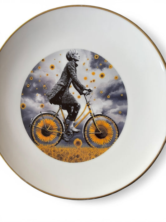 Vintage Wandbord Set Zonnebloem | The Vintage Vibe