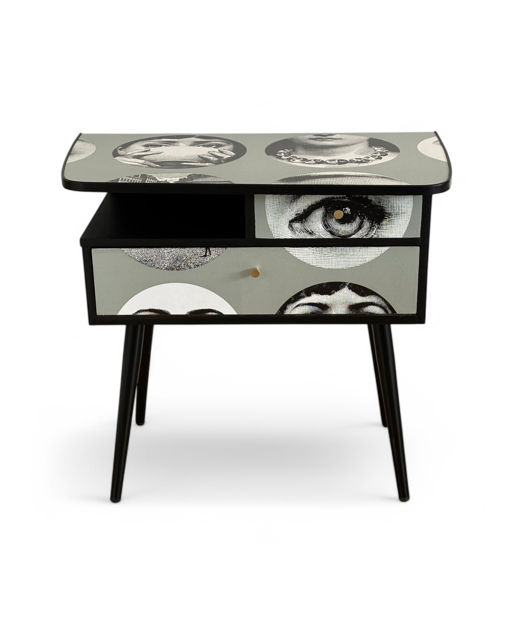 Vintage kastje met Fornasetti Tema e Variazioni | The Vintage Vibe