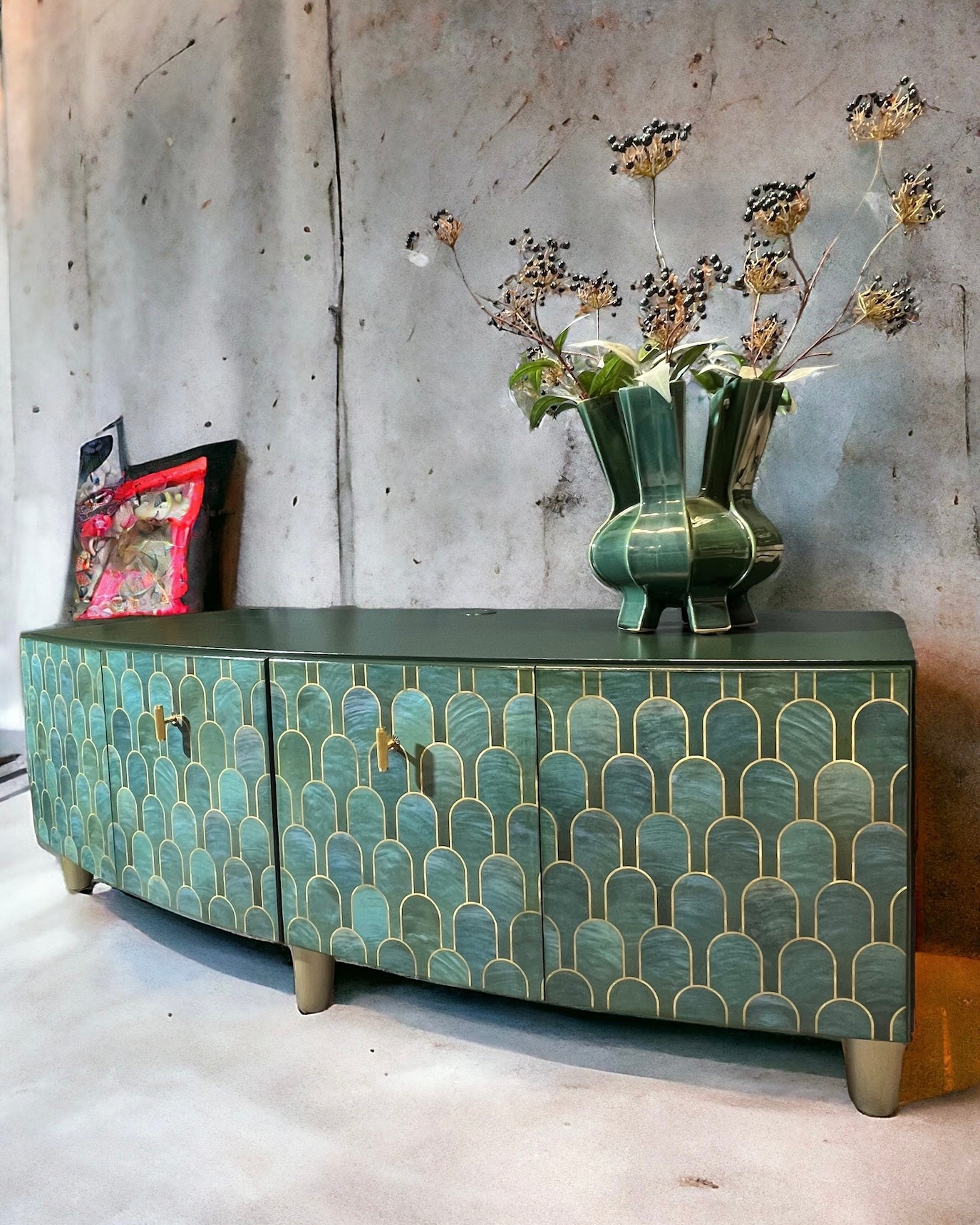 Vintage dressoir in Nizwa Jade van Bethan Gray| The Vintage Vibe