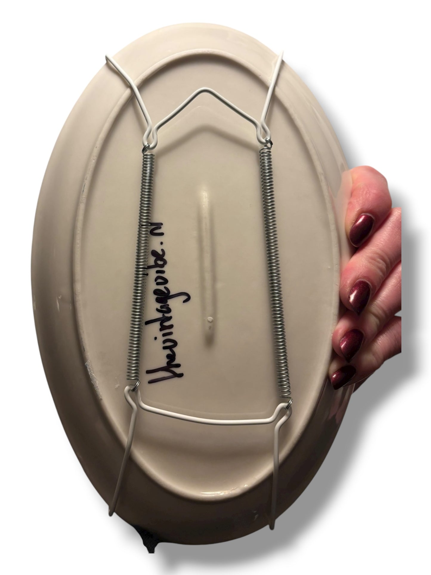 Vintage Wandbord Ovaal Marilyn