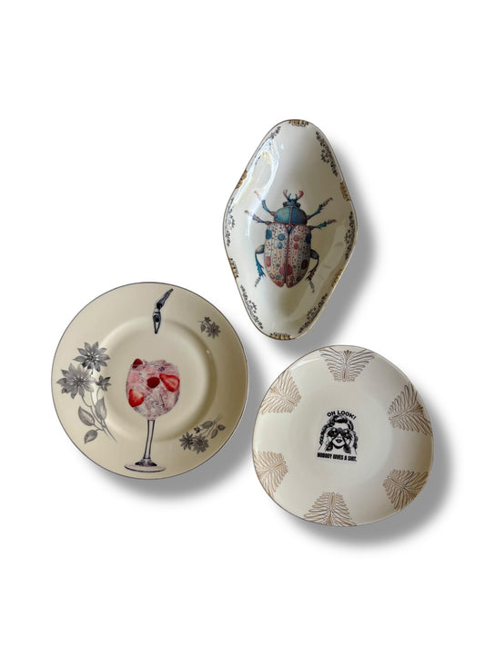 Vintage Wall Sign 'Oh Look'