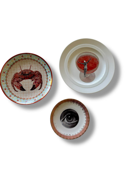 Vintage Wall Sign Crab