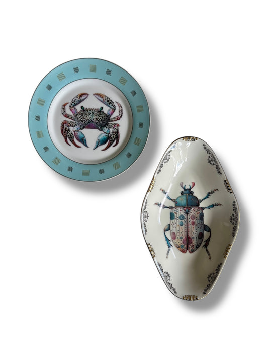 Vintage Wall Sign Crab