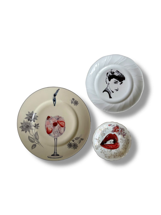 Vintage Wall Plate GinTonic