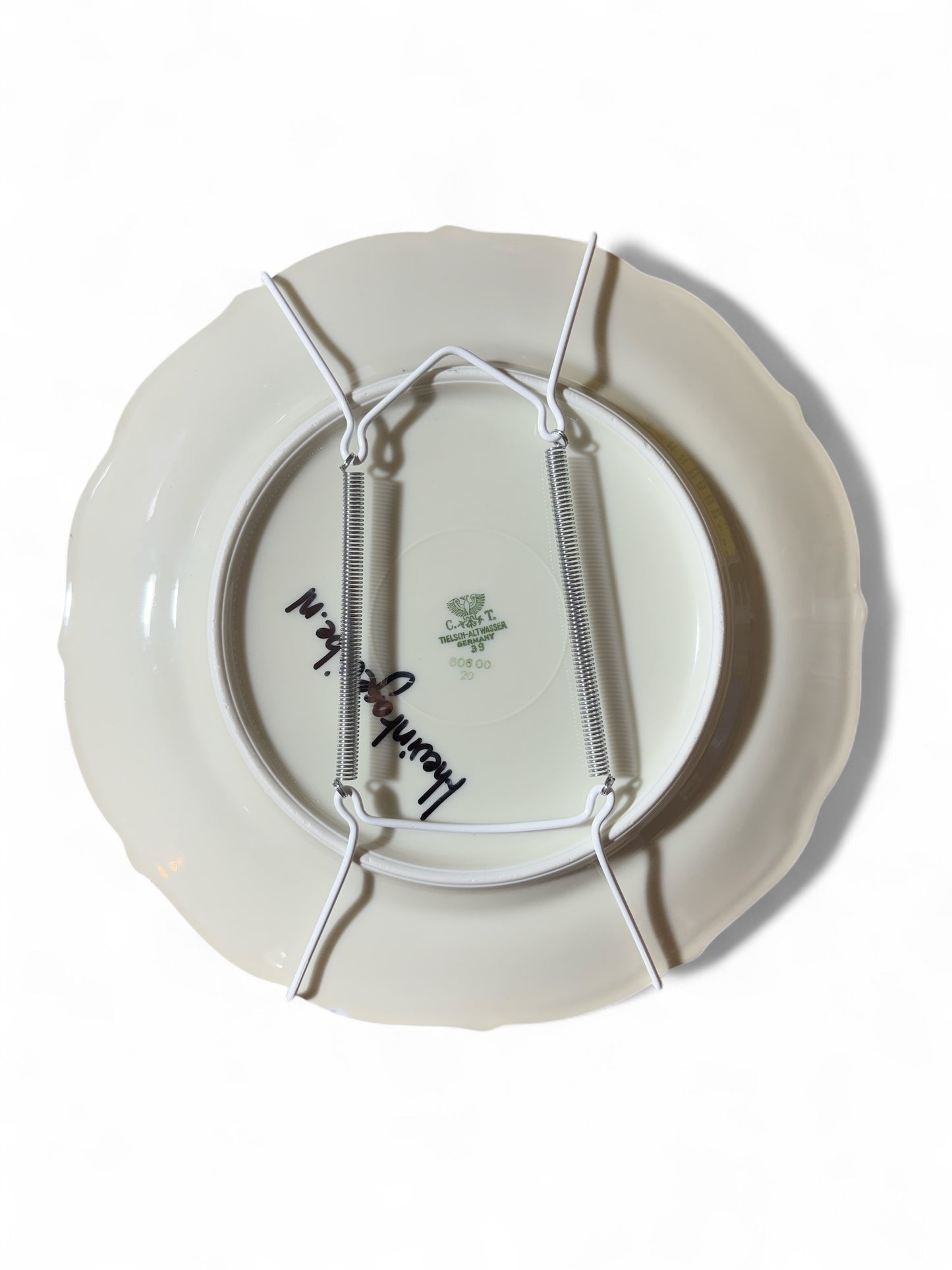 Vintage Wandbord Set met gedicht van Caro