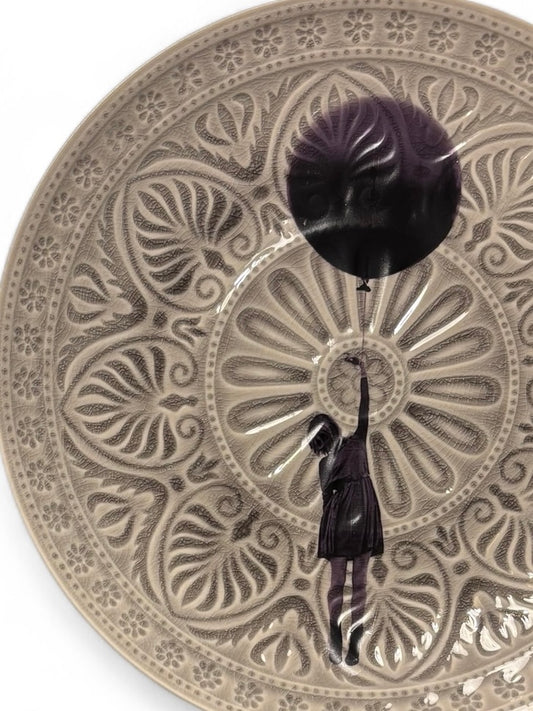 Vintage Wandbord Ballon