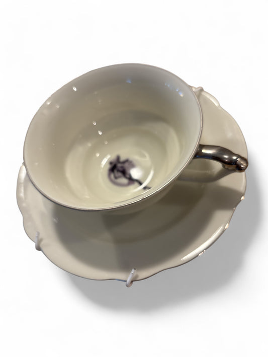 Vintage Kop & Schotel Dame in Zwemband