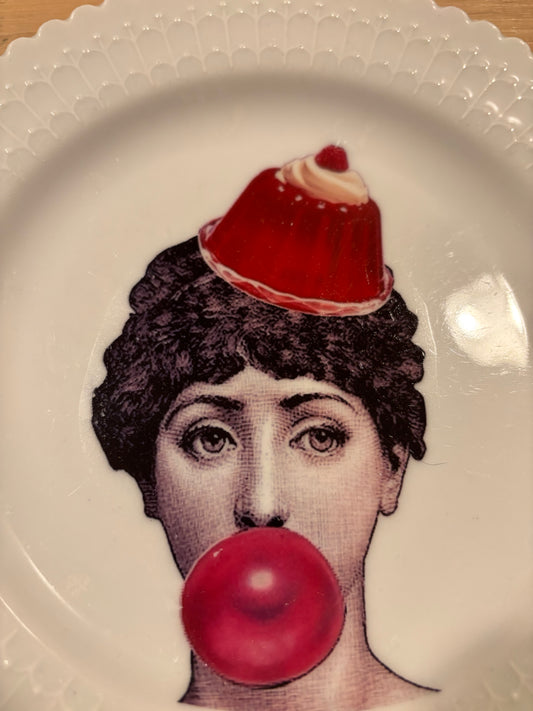Vintage Wandbord Lina Fornasetti Pudding