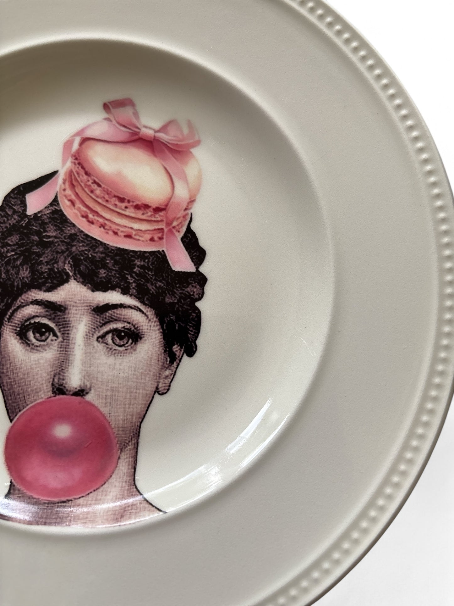 Vintage Wandbord Lina Fornasetti Bubblegum