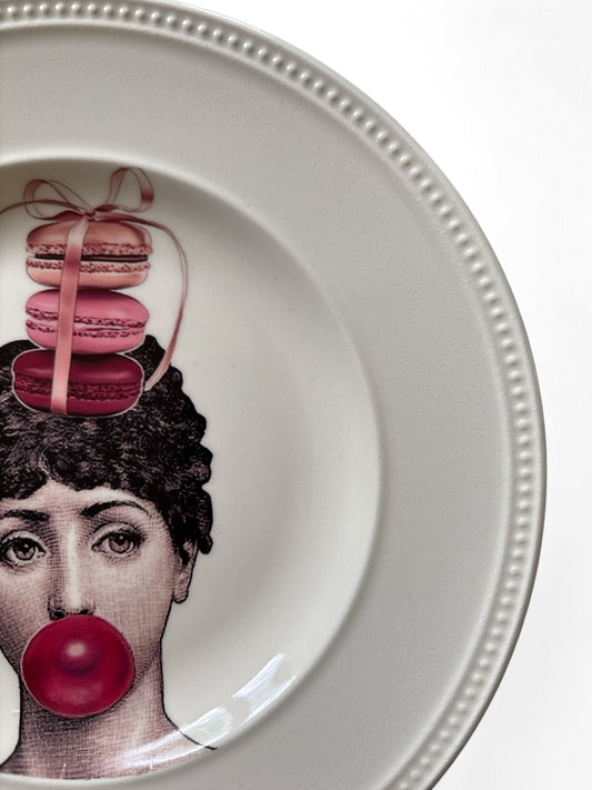 Vintage Wandbord Lina Fornasetti Bubblegum