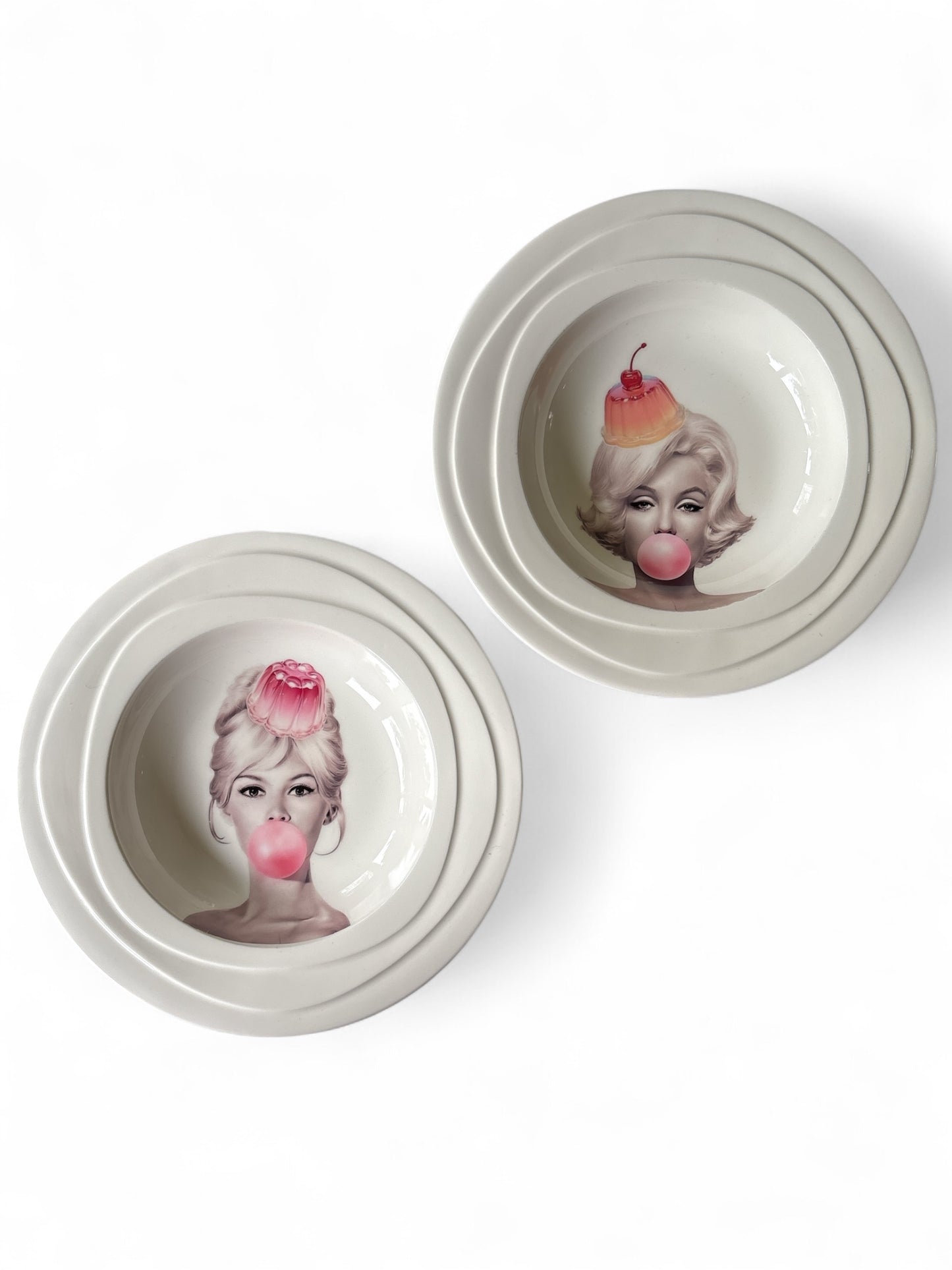Vintage Wandbord Brigitte Bardot Pudding