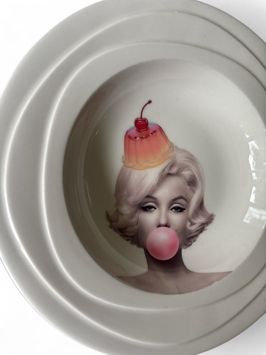 Vintage Wandbord Marilyn Pudding