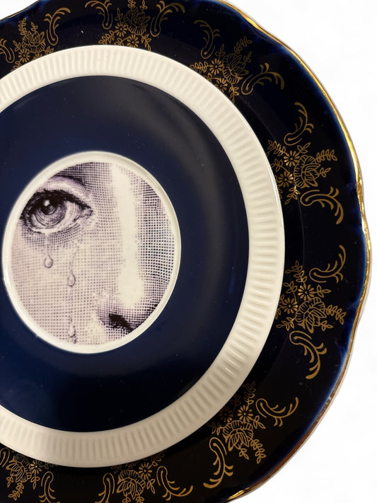 Vintage Wandbord Oog