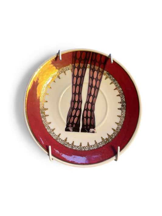 Vintage Wandbord Pudding Benen