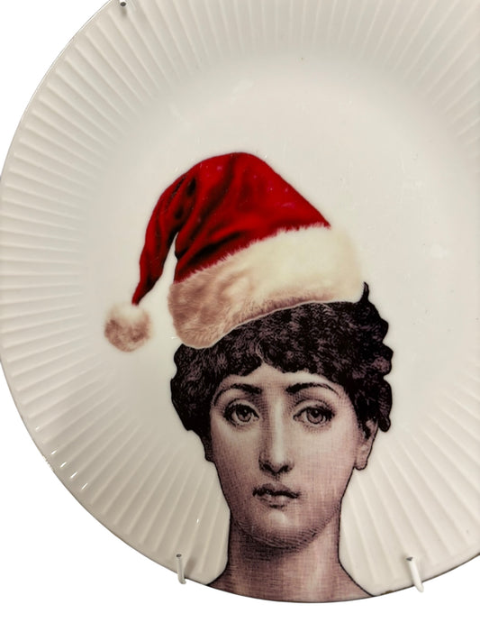 Vintage Wandbord Lina Fornasetti Kerst