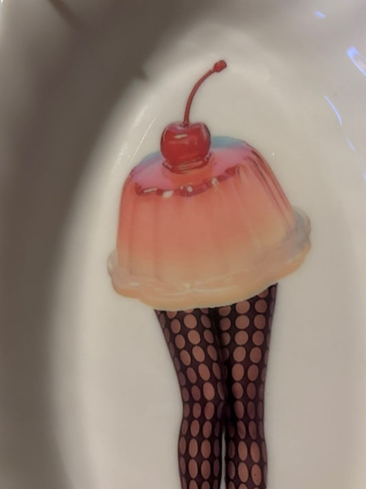 Vintage Wandbord Pudding Benen