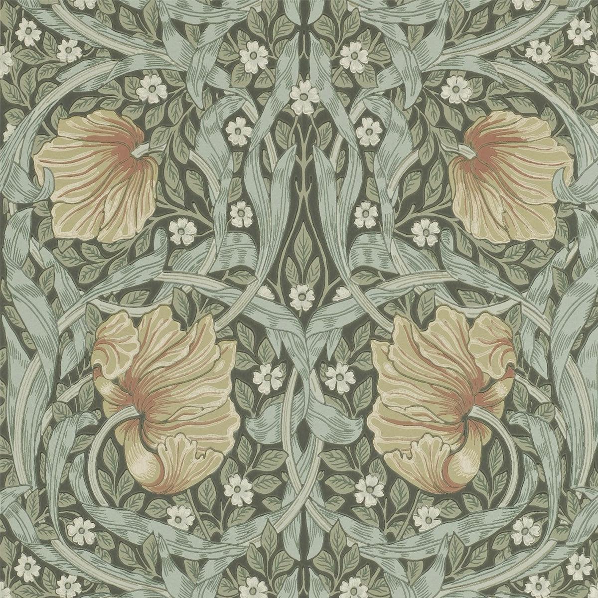 Vintage bedside tables covered with Pimpernel by William Morris | The Vintage Vibe