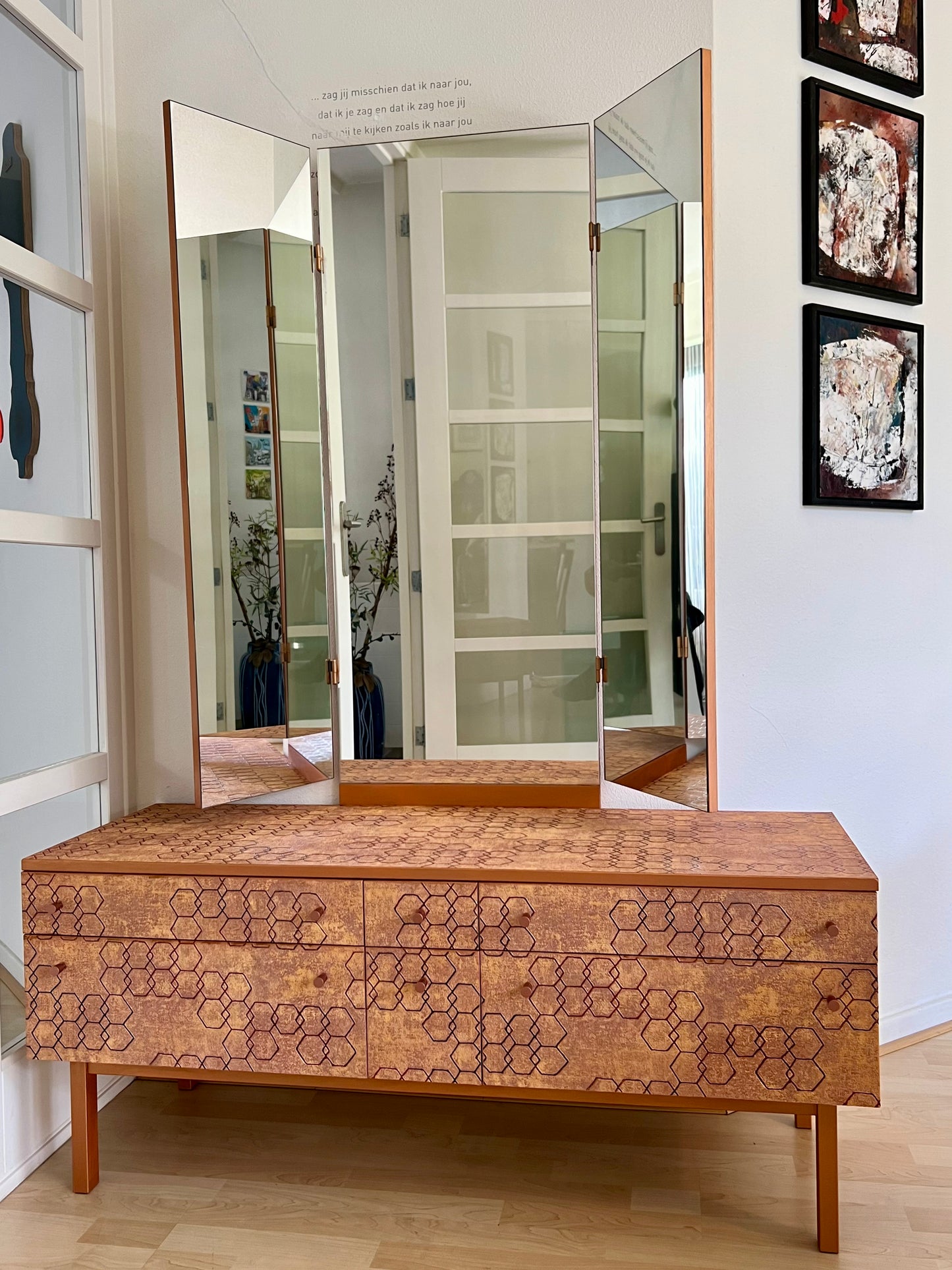 Dressing Table & Bedside Tables on request | The Vintage Vibe