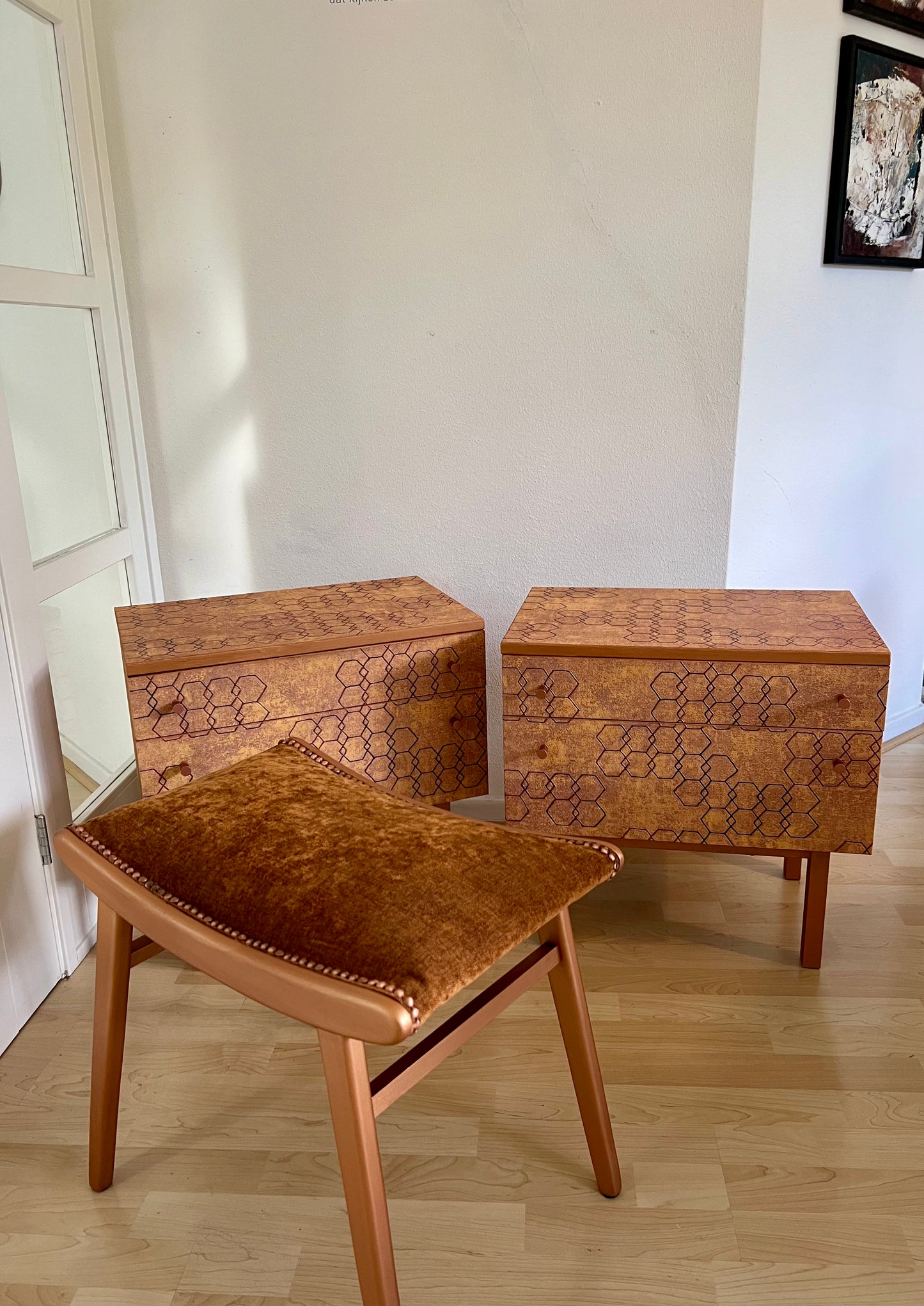 Dressing Table & Bedside Tables on request | The Vintage Vibe