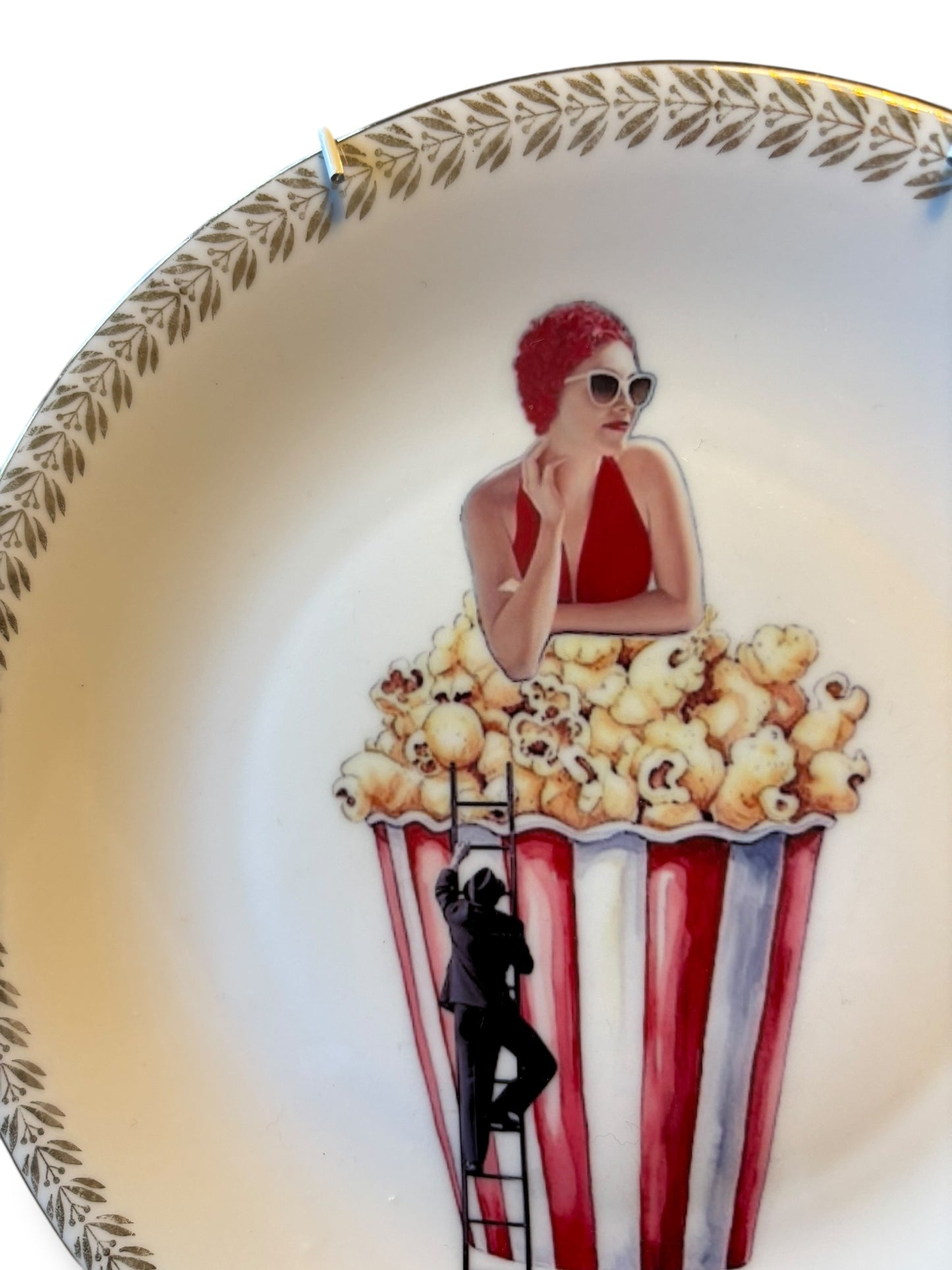 Vintage Wandbord Dame op 🍿 | The Vintage Vibe