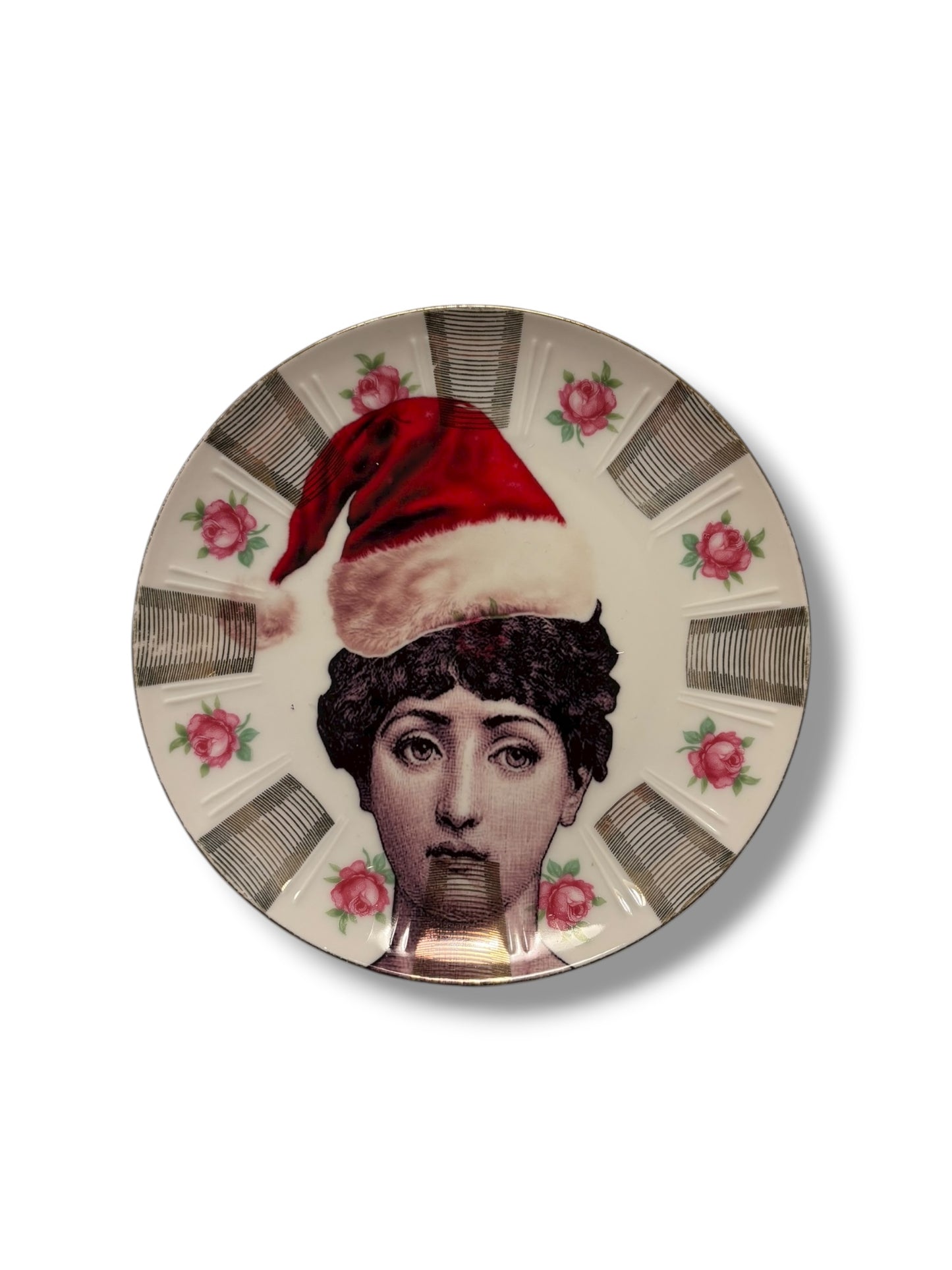 Vintage Wandbord Lina Fornasetti Kerst