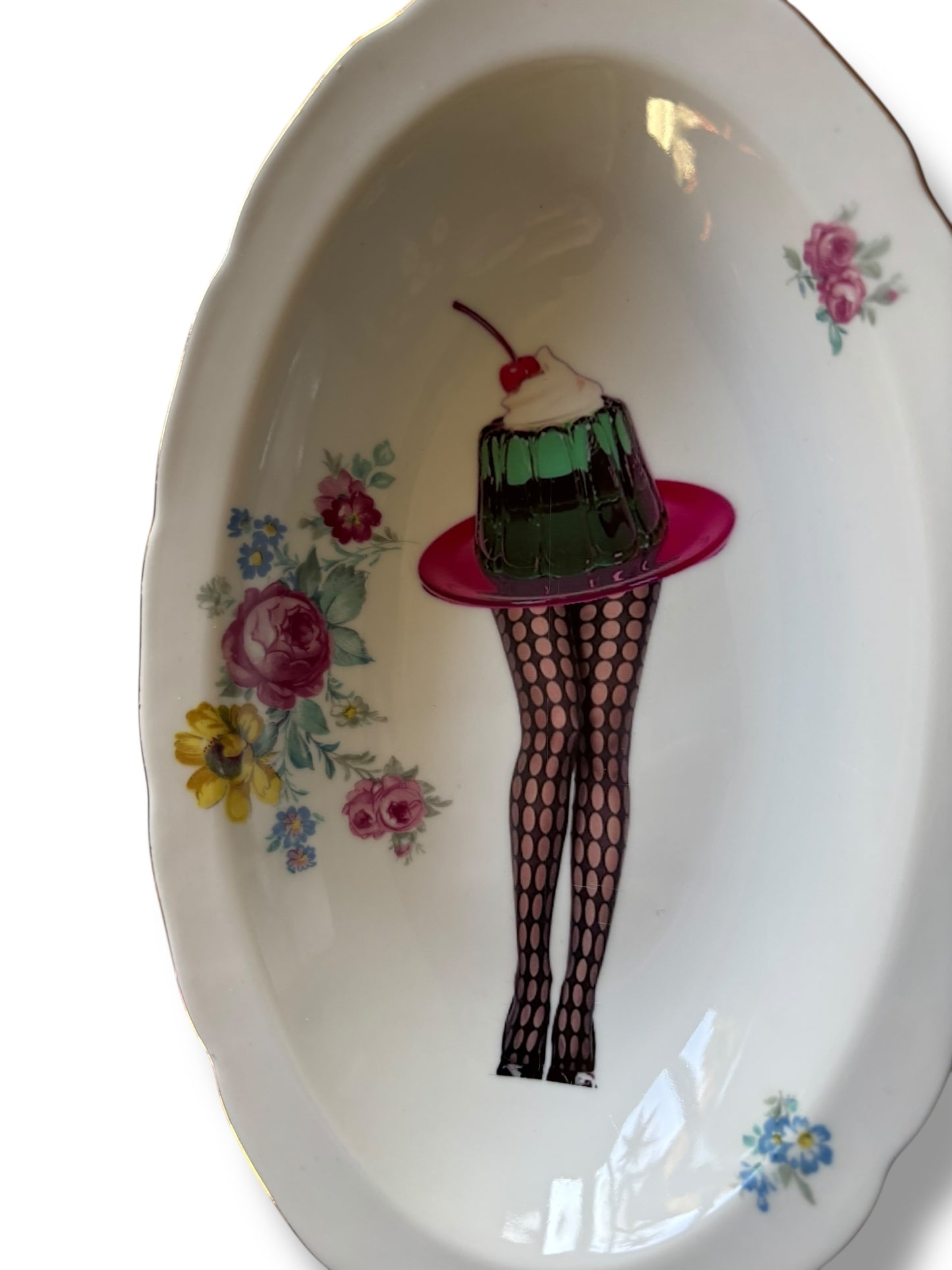 Vintage Wandbord Pudding Benen | The Vintage Vibe