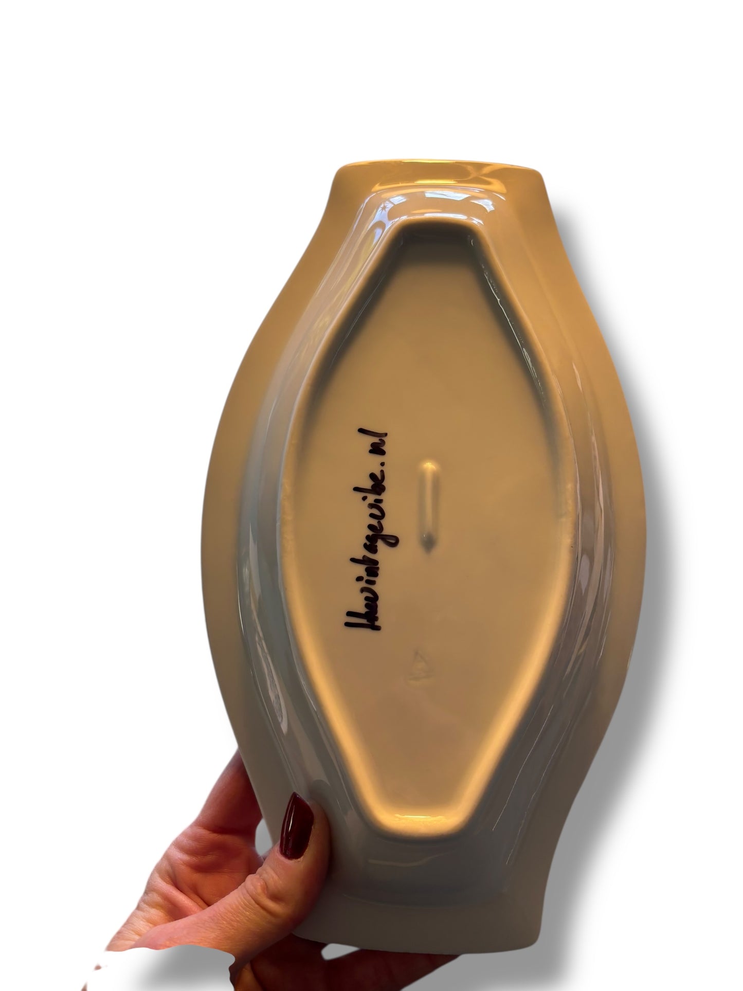 Vintage Wandbord Man met Hoedjes  | The Vintage Vibe