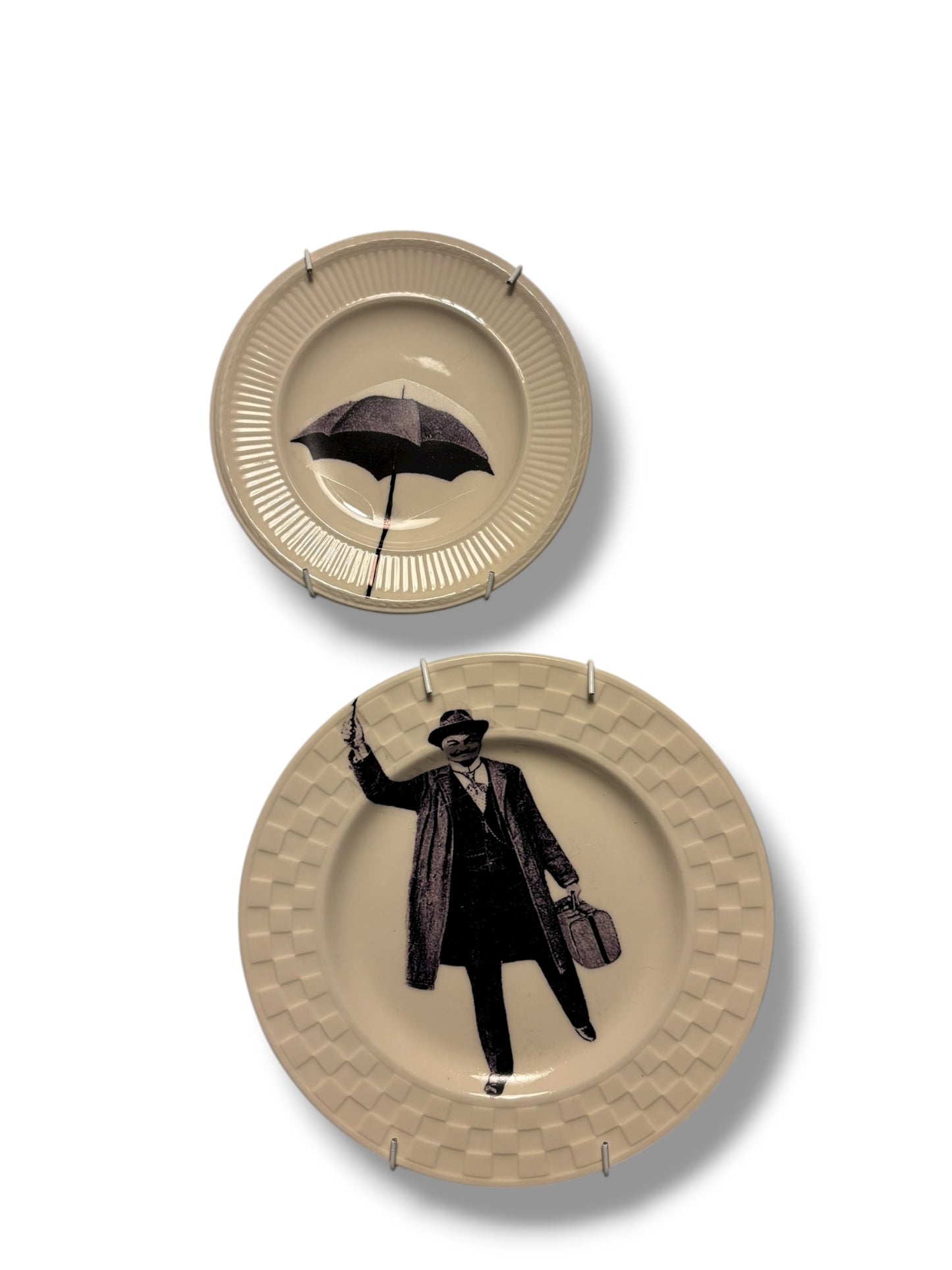 Vintage Wandbord Man