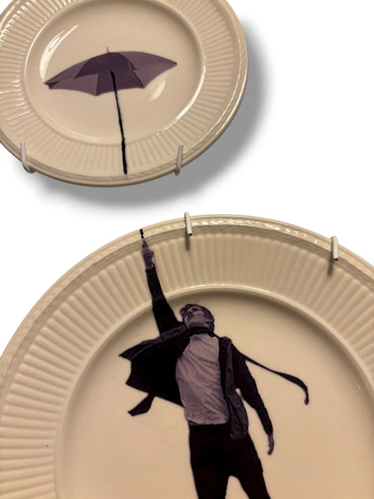 Vintage Wandbord Man