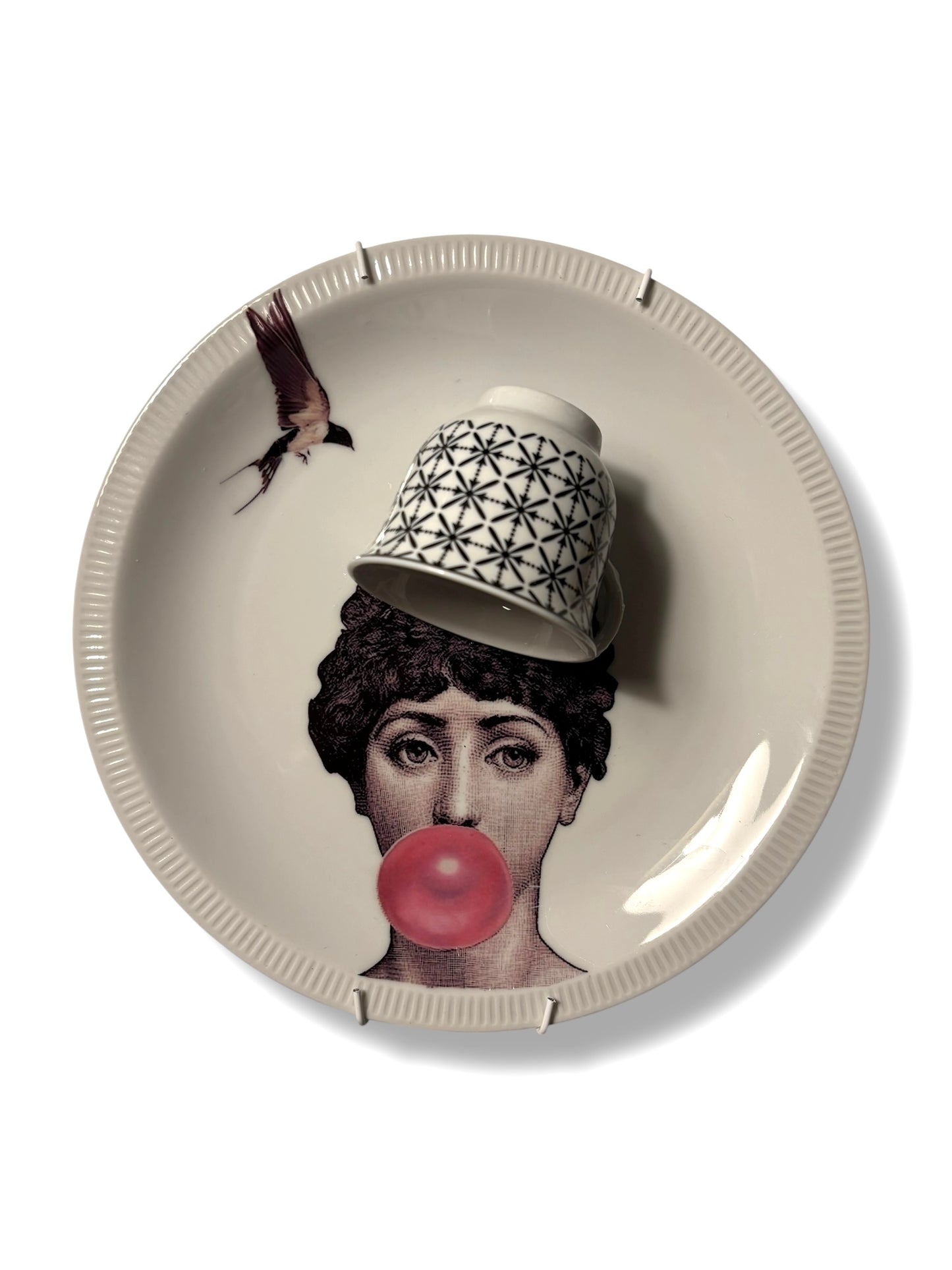 Vintage Wandbord Lina Fornasetti Kopje