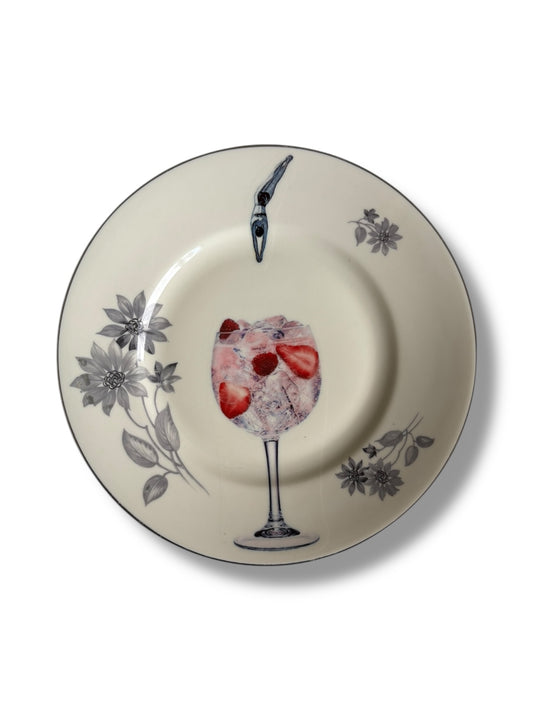 Vintage Wandbord GinTonic