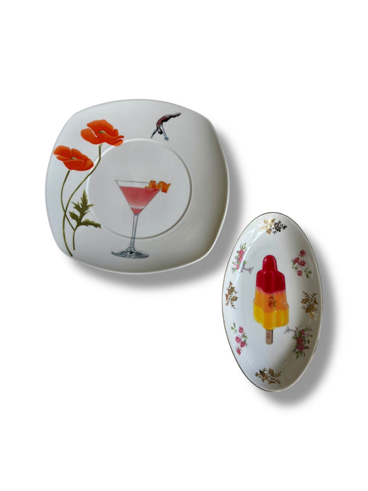 Vintage Wandbord Cocktail en Poppy’s