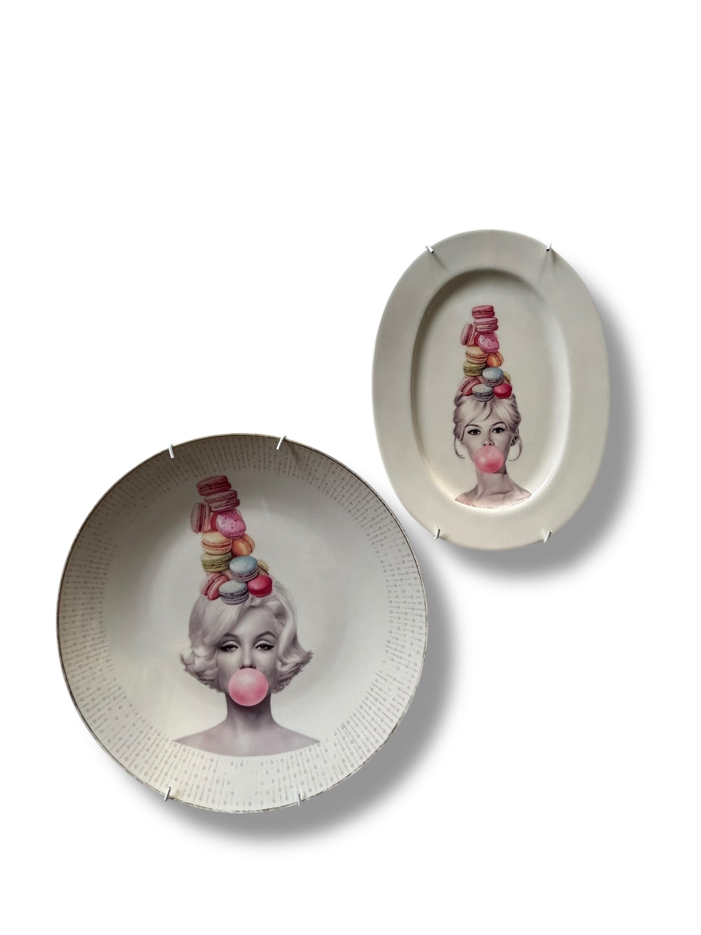 Vintage Wandbord Ovaal Brigitte Bardot | The Vintage Vibe