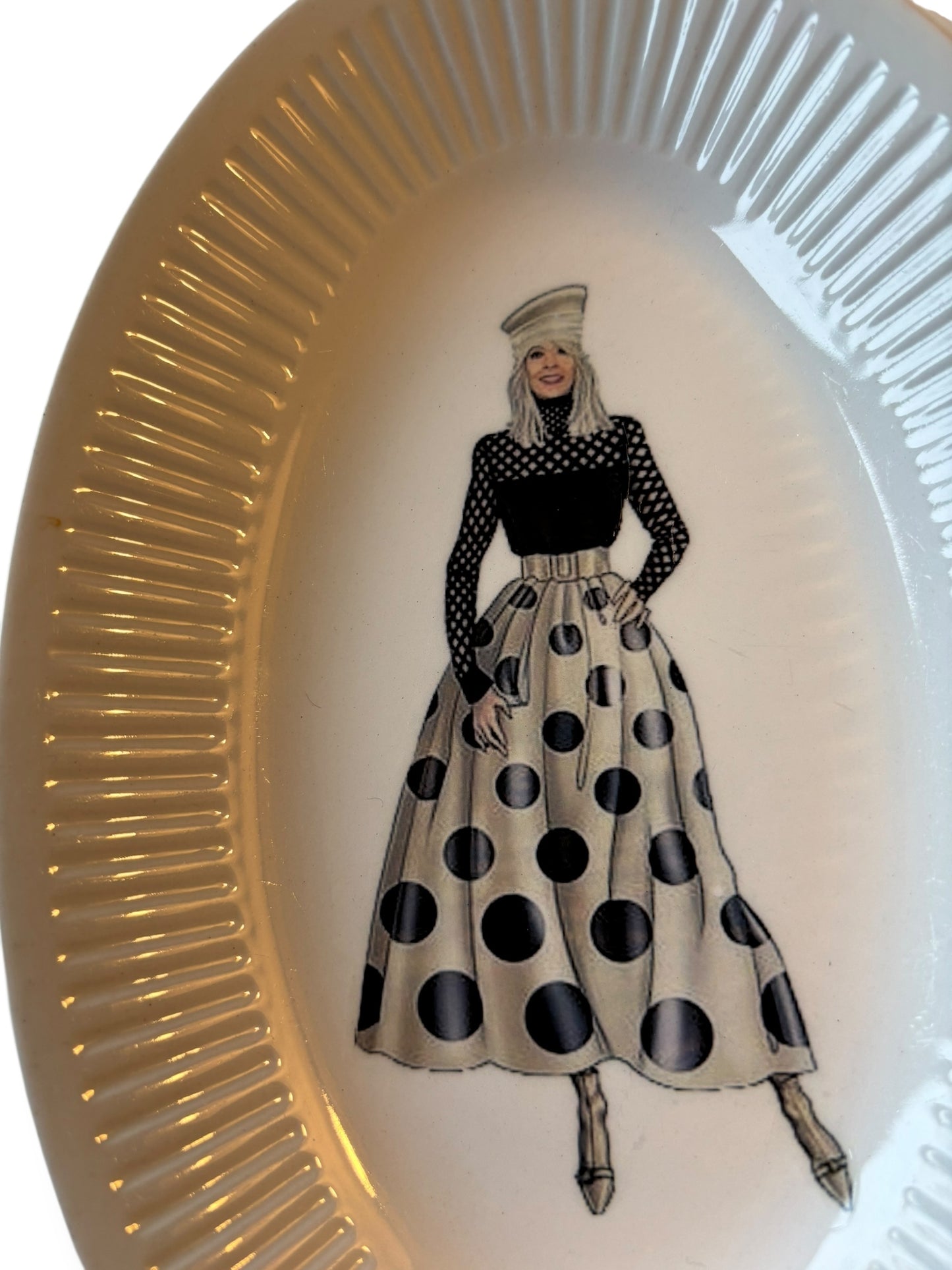 Vintage Ovaal Wandbord Diane Keaton | The Vintage Vibe