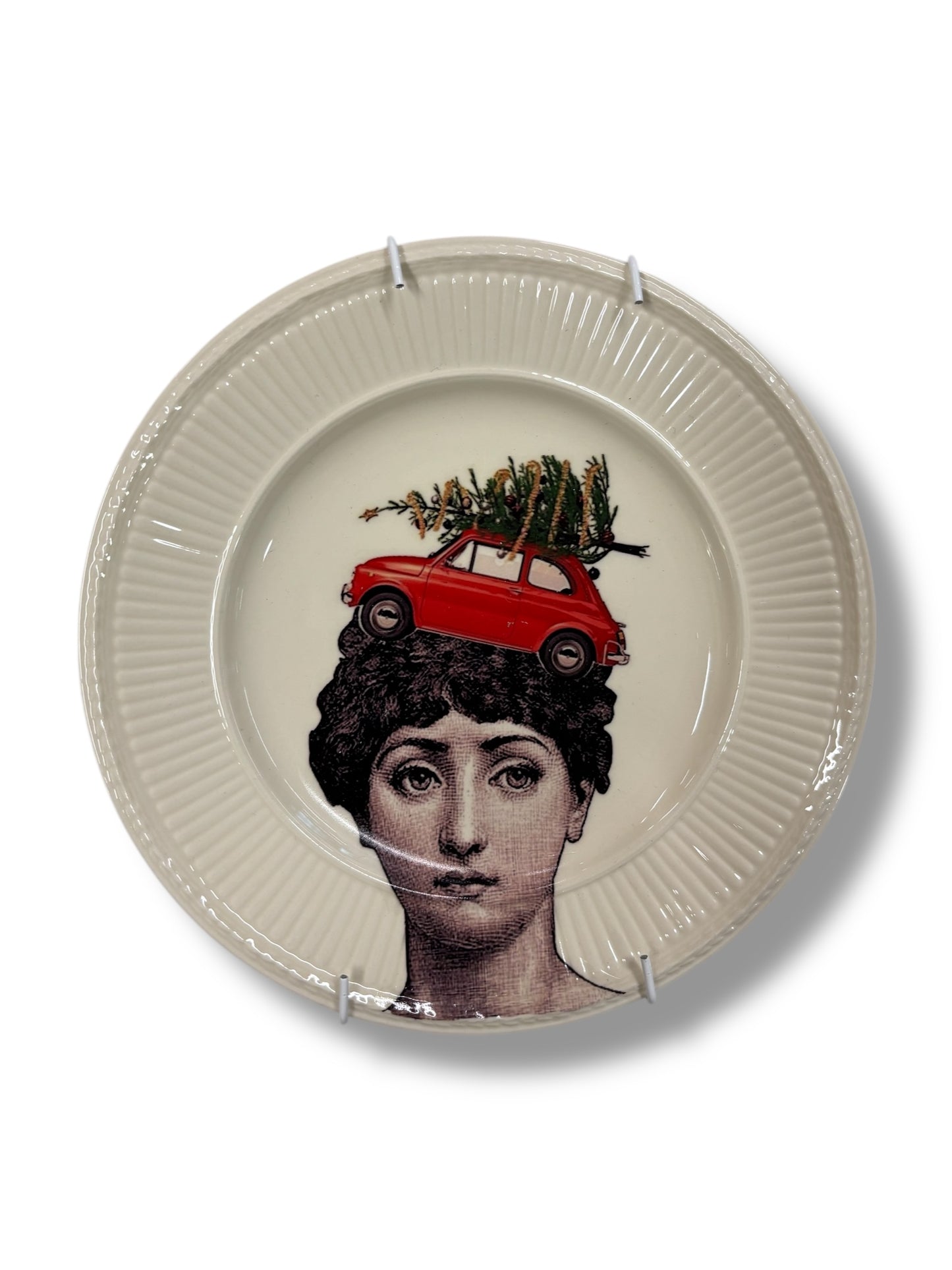 Vintage Wandbord Lina Fornasetti Kerst