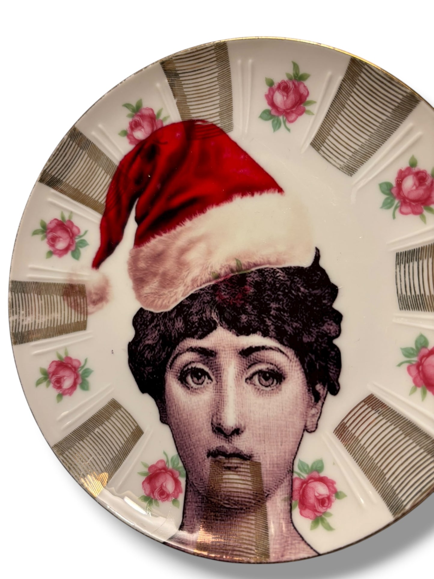 Vintage Wandbord Lina Fornasetti Kerst