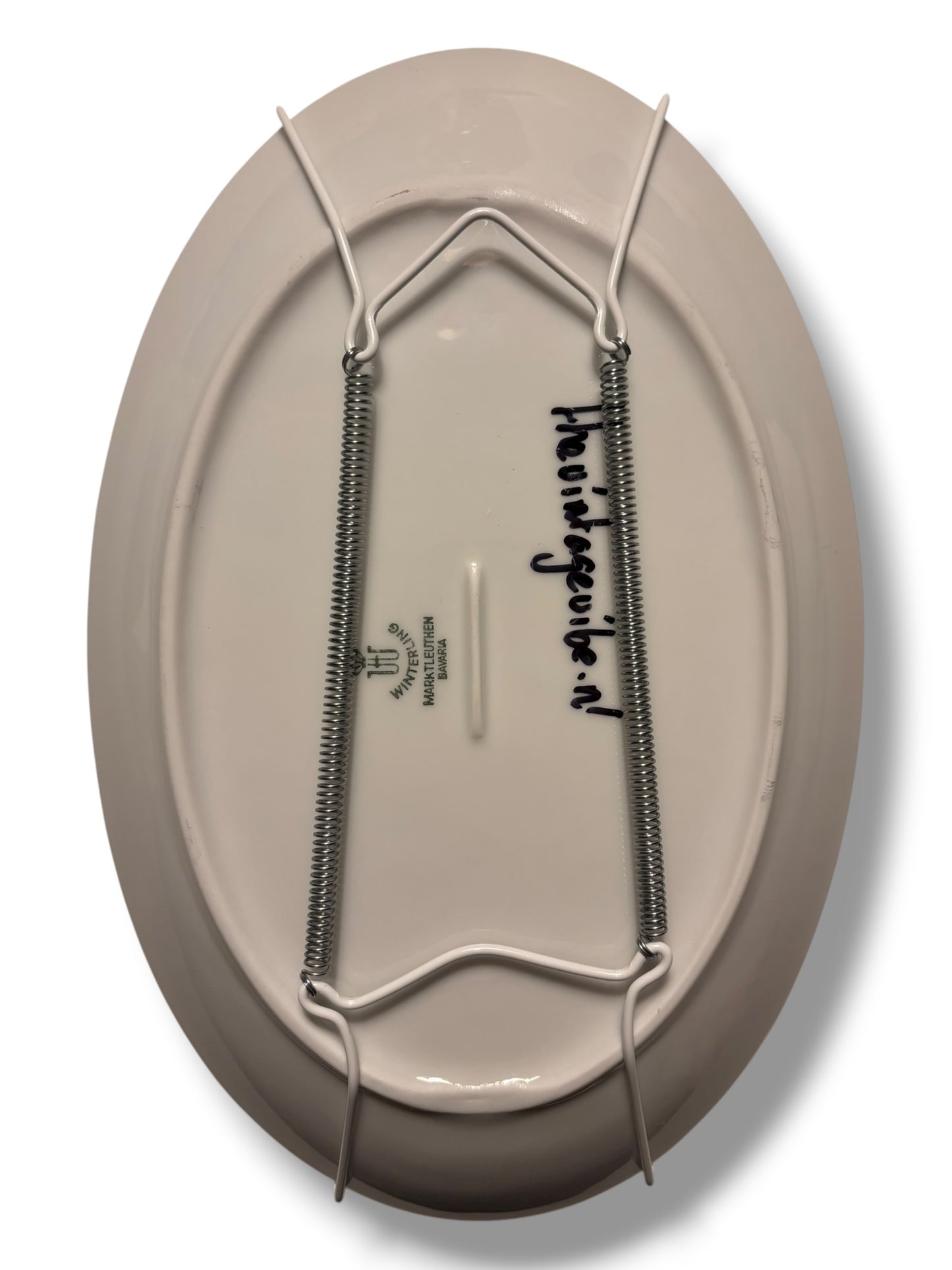 Vintage Wandbord Ovaal Lina Fornasetti