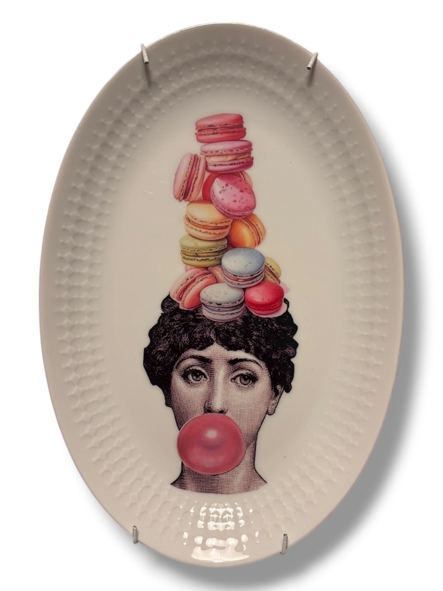 Vintage Wandbord Ovaal Lina Fornasetti