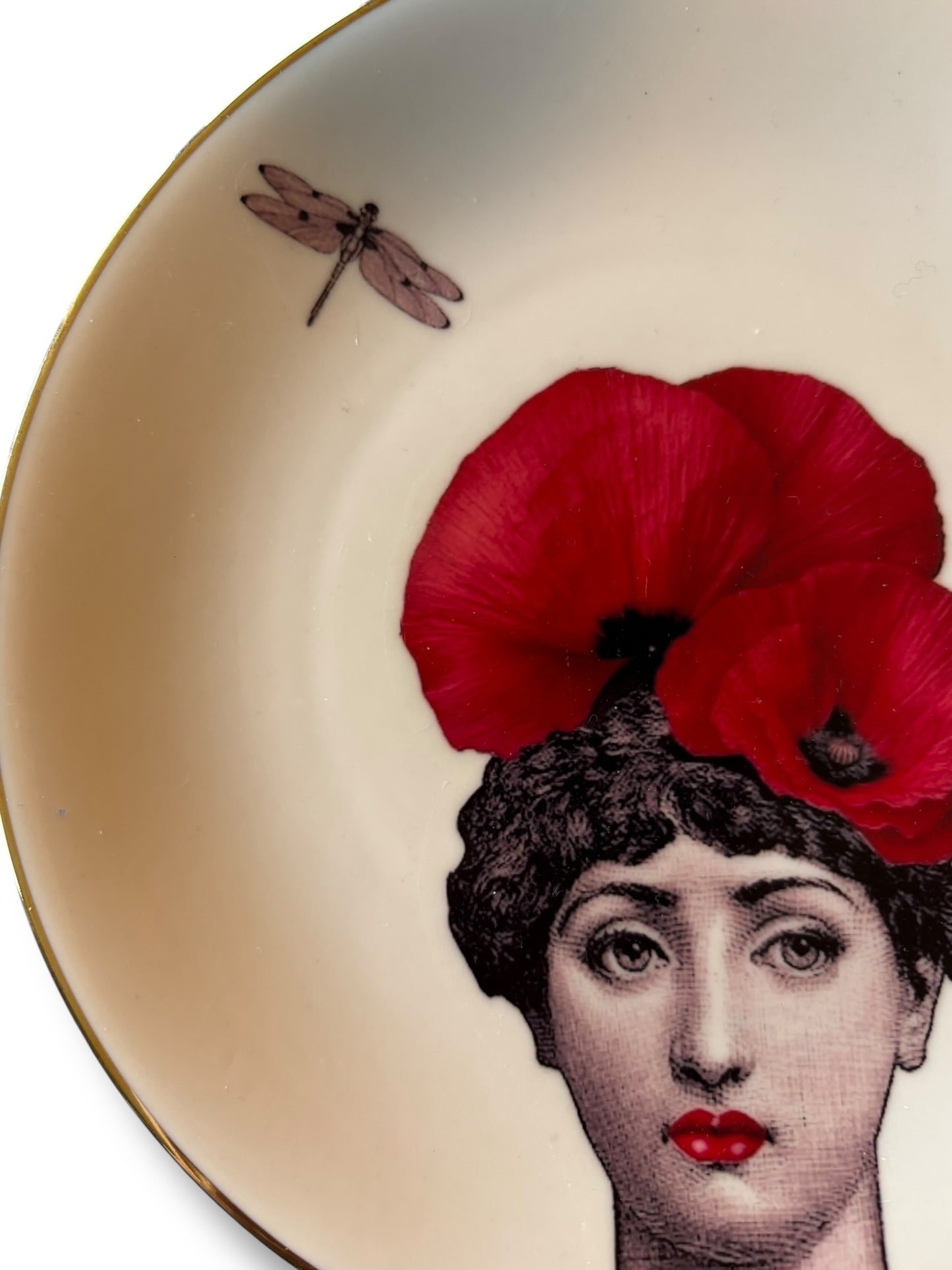 Vintage Wandbord Lina Fornasetti Poppy | The Vintage Vibe