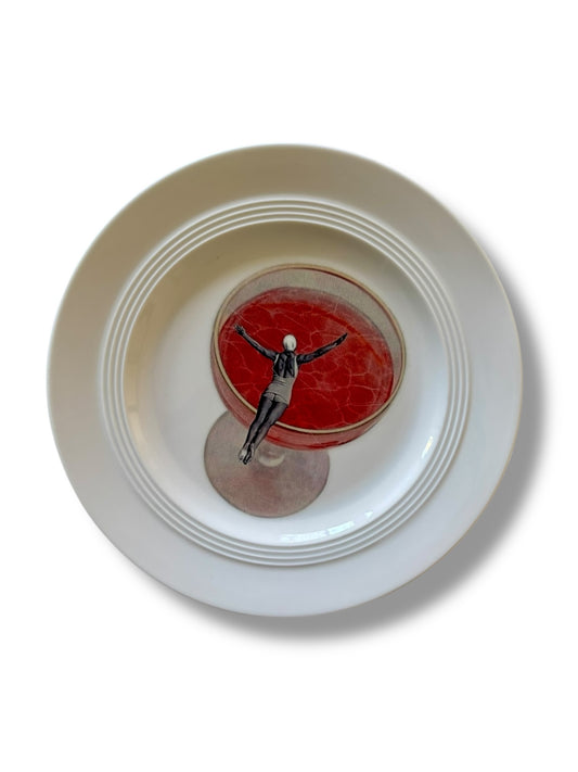 Vintage Wandbord Cocktail
