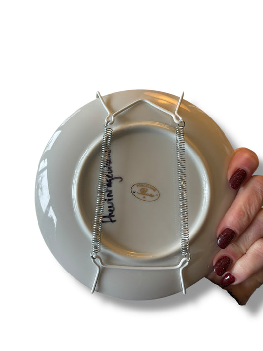 Vintage Ovaal Wandbord Lina Fornasetti Macarons | The Vintage Vibe