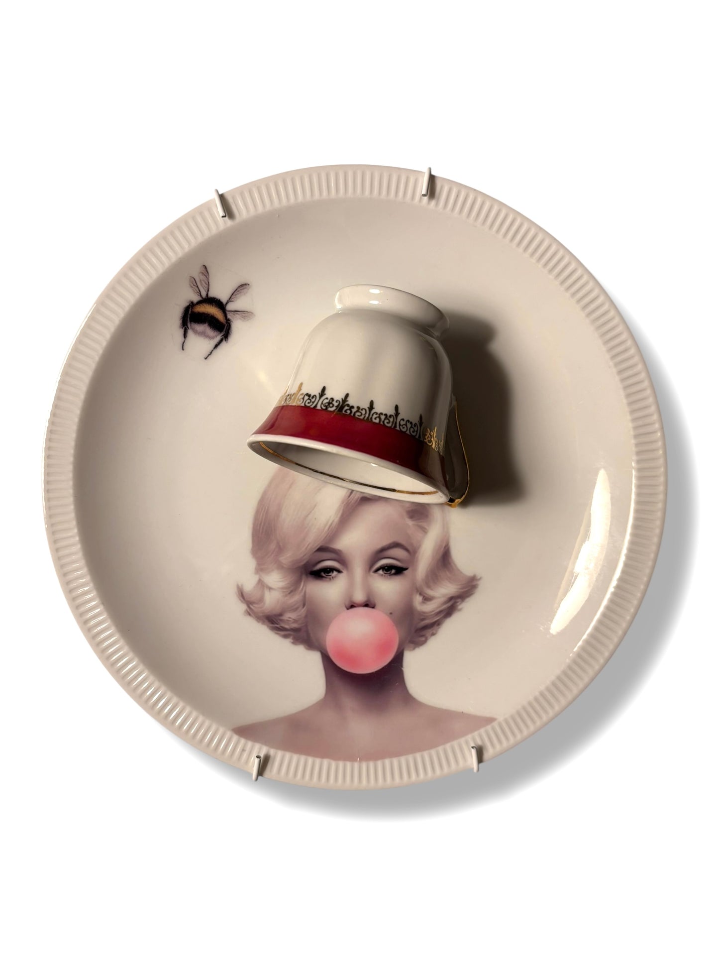 Vintage Wandbord Marilyn Kopje