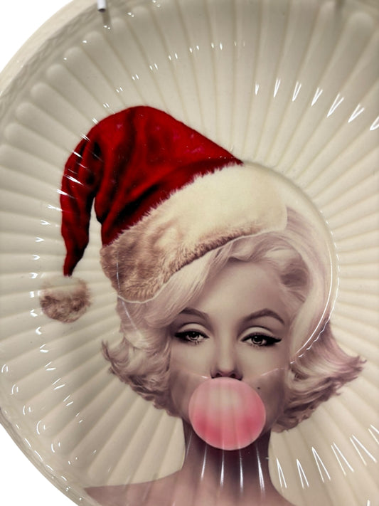 Vintage Wandbord Marilyn Kerst