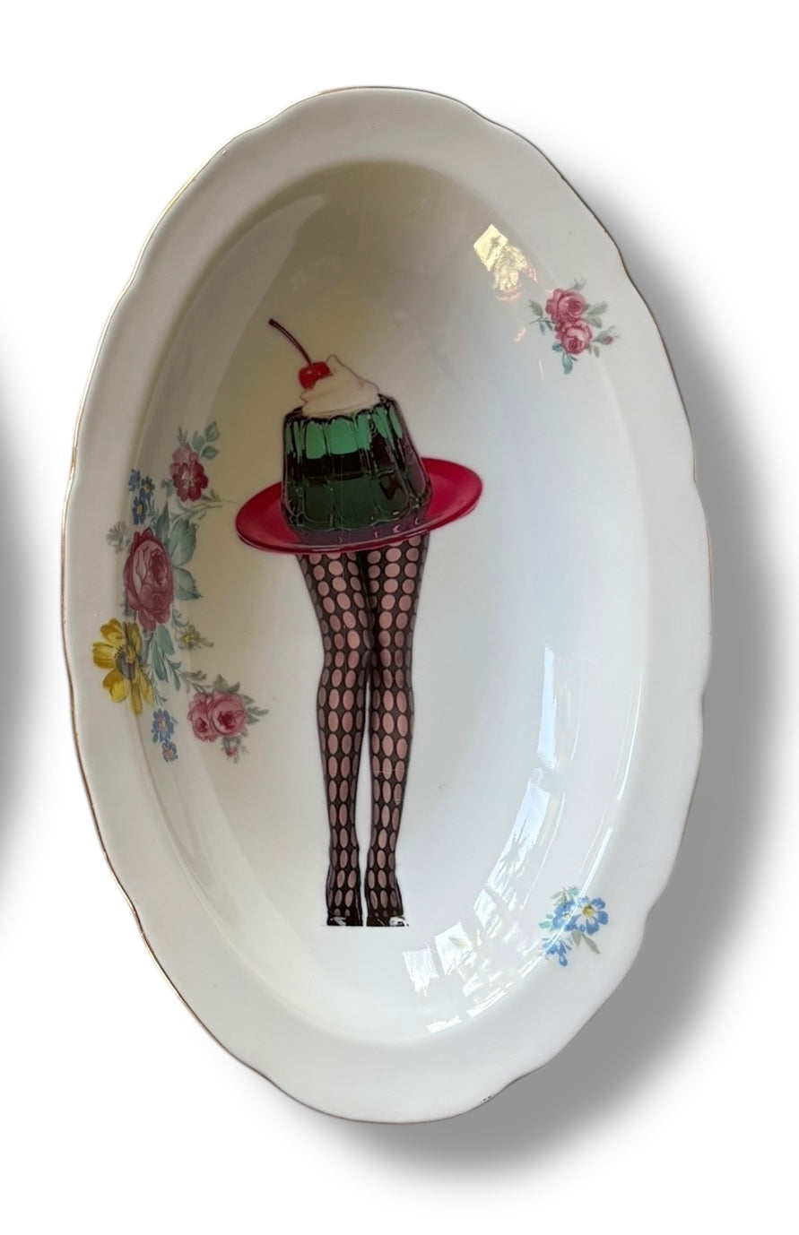 Vintage Wandbord Pudding Benen | The Vintage Vibe