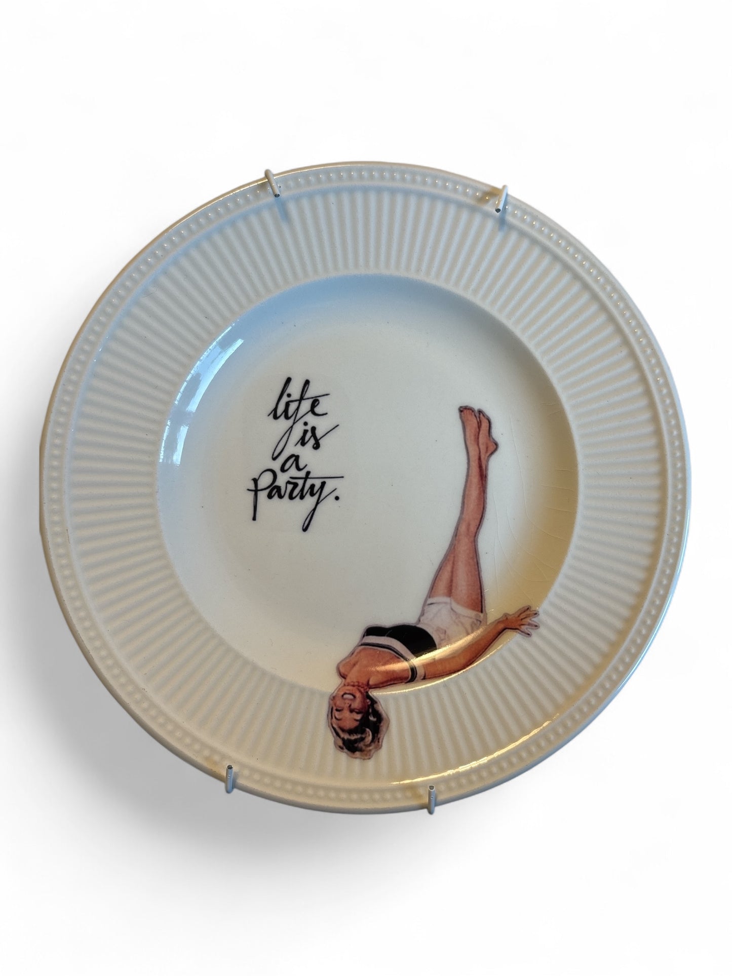 Vintage Wandbord Life is a Party