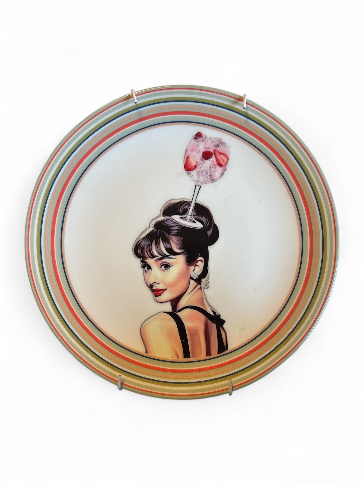 Vintage Wandbord Hepburn Cocktail