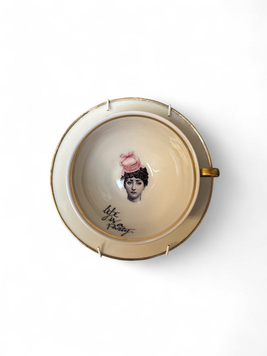 Vintage Kop & Schotel Lina Fornasetti