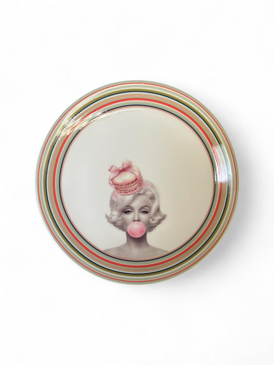 Vintage Wandbord Marilyn kauwgom