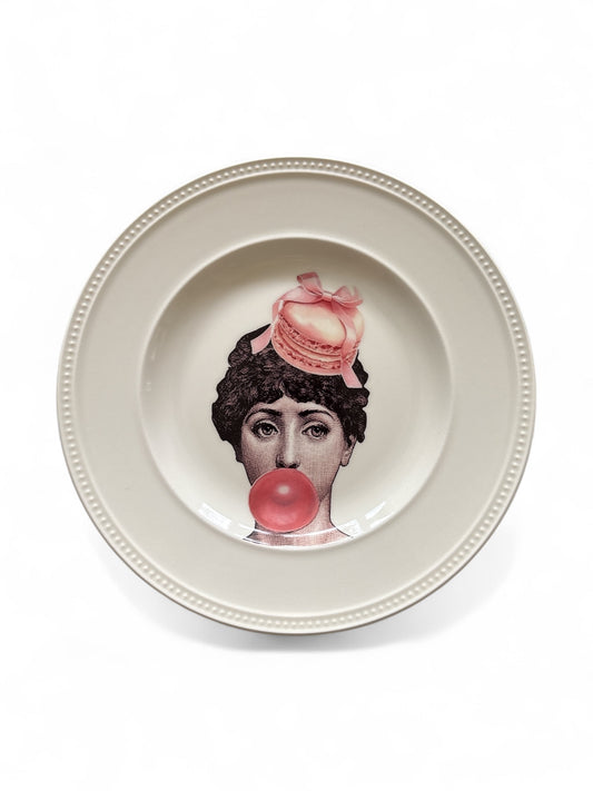 Vintage Wandbord Lina Fornasetti Bubblegum