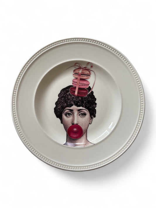 Vintage Wandbord Lina Fornasetti Bubblegum